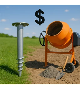 Beton vs. talajcsavar költségek – mennyit lehet spórolni?